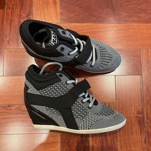 Ash Wedge Sneakers - Size 39 - Women’s fashion sneakers - Ash Bebop Mesh